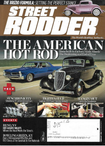 STREET RODDER 2018 FEB - STROMBERG 97 CARB, SAGINAW 700 POWER STEER, LADDER BAR